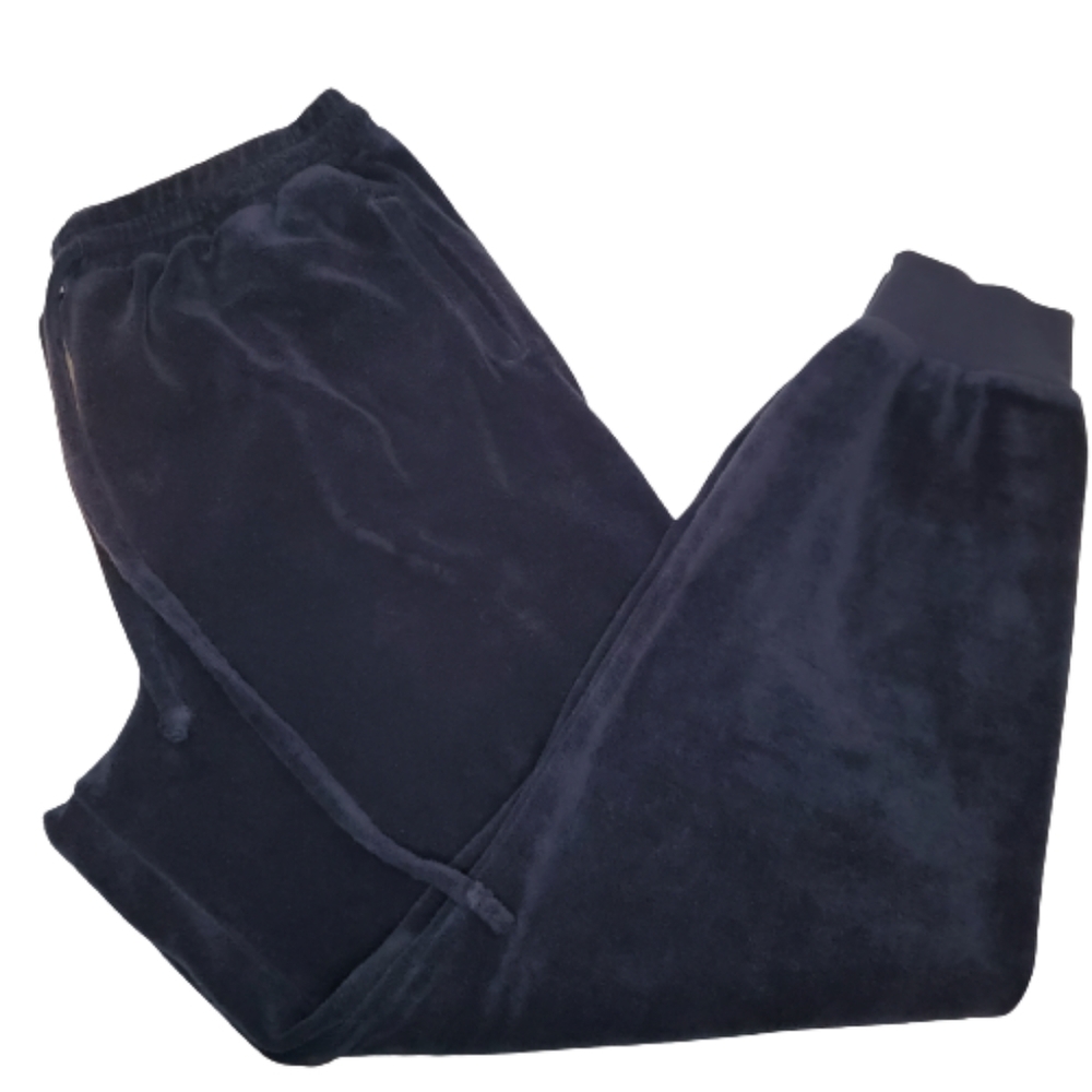 🎯 Sub_Urban Riot Women's Navy Blue Terrycloth Joggers Size Large - Picture 10 of 10